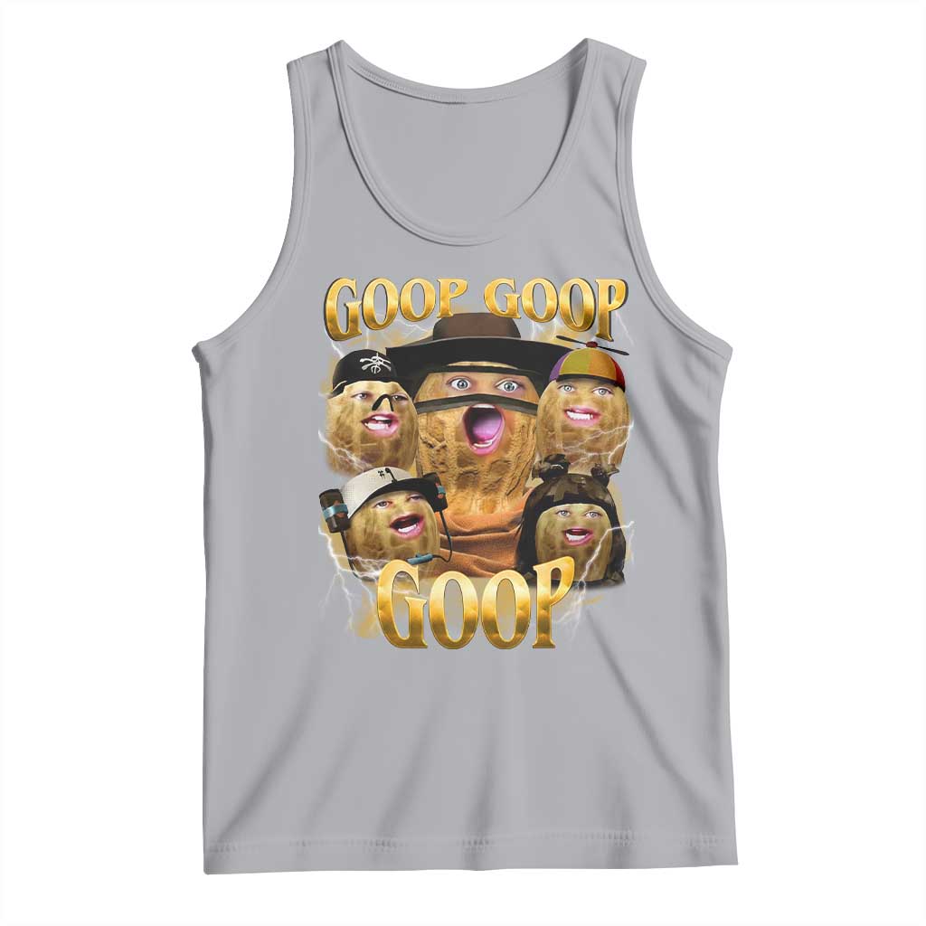 Funny Burnt Peanut Goop Tank Top Bungulato 90s Bootleg TS14 Athletic Heather Print Your Wear