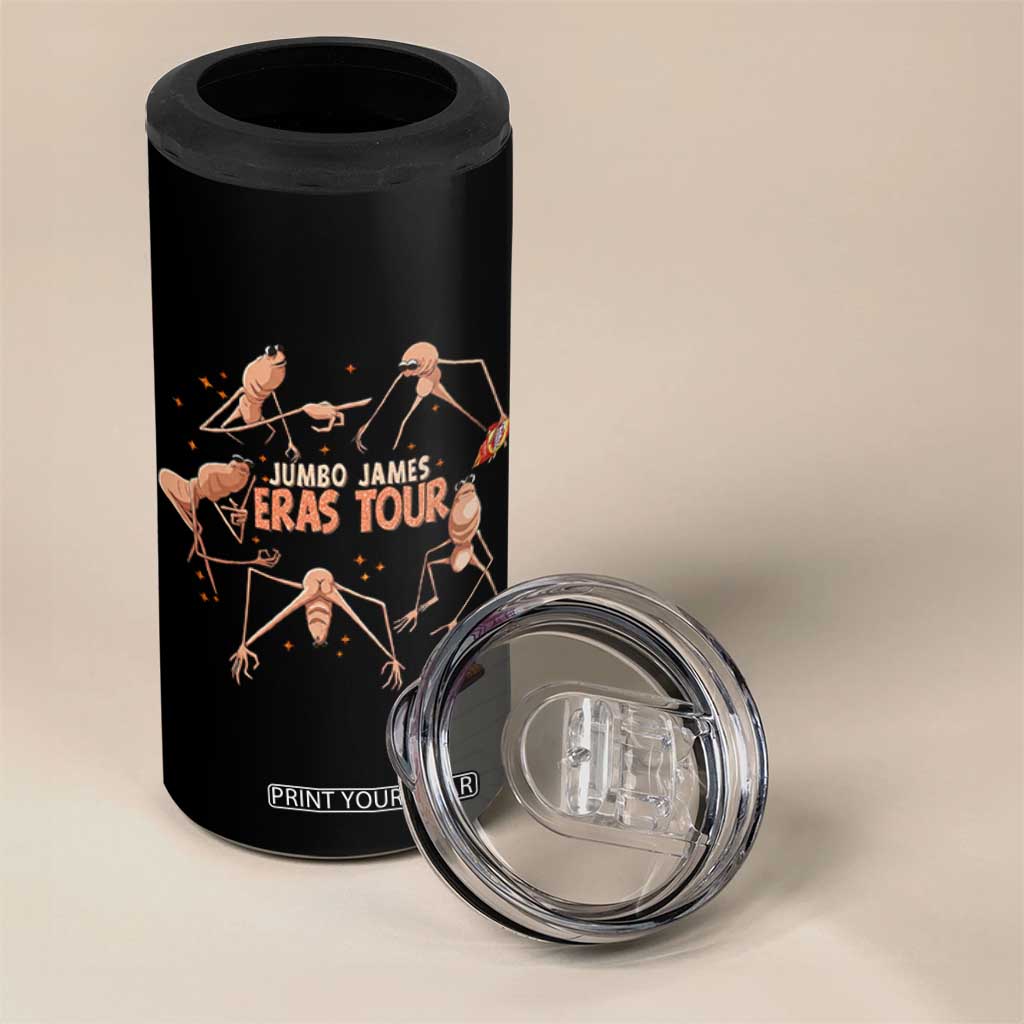 Marcus The Worm Meme 4 in 1 Can Cooler Tumbler Jumbo James Eras Tour TS14 Print Your Wear