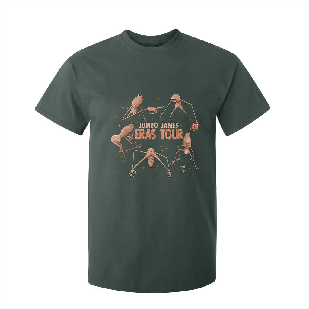 Marcus The Worm Meme T Shirt For Kid Jumbo James Eras Tour TS14 Dark Forest Green Print Your Wear