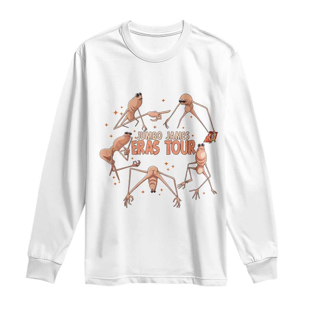 Marcus The Worm Meme Long Sleeve Shirt Jumbo James Eras Tour TS14 White Print Your Wear
