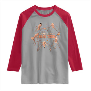 Marcus The Worm Meme Raglan Shirt Jumbo James Eras Tour TS14 Sport Gray Red Print Your Wear