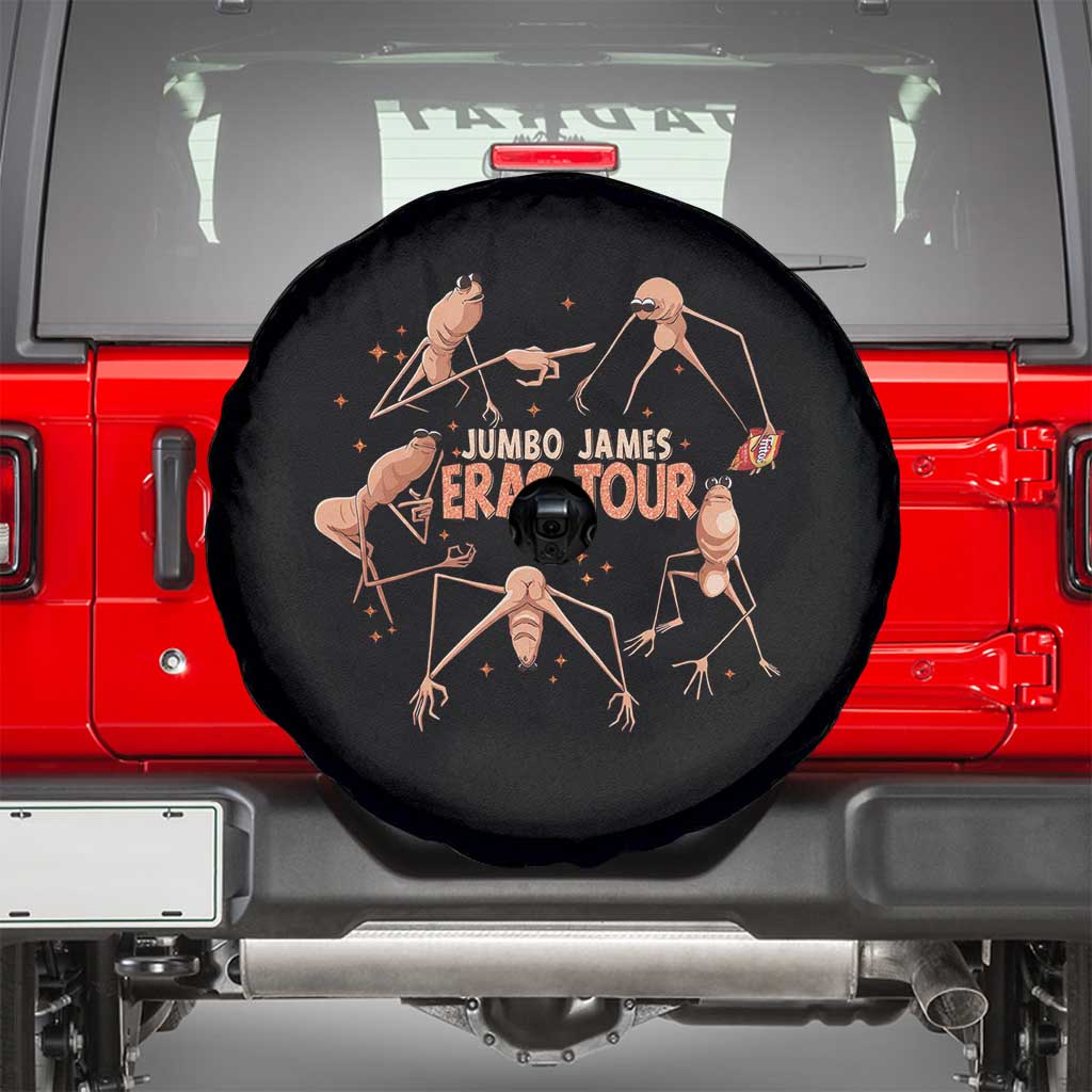 Marcus The Worm Meme Spare Tire Cover Jumbo James Eras Tour TS14 Black Print Your Wear