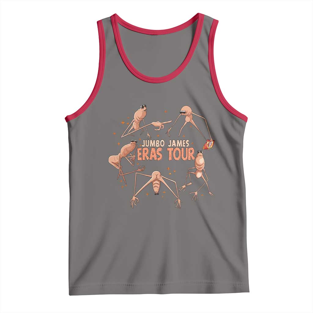Marcus The Worm Meme Tank Top Jumbo James Eras Tour TS14 Deep Heather Red Print Your Wear