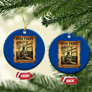Rosa Parks Quote Ceramic Ornament Black Movement Protest TS14 1pc Blue Print Your Wear