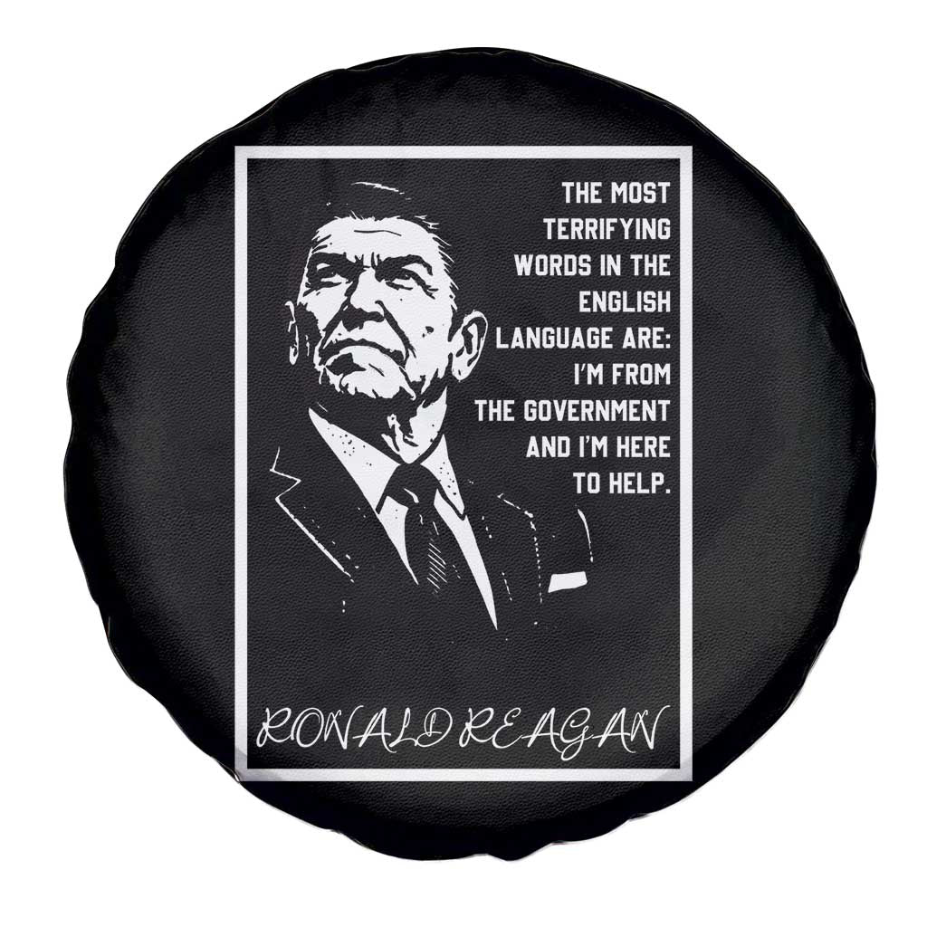 Ronald Reagan Quote Spare Tire Cover American Flag US President TS14 Print Your Wear