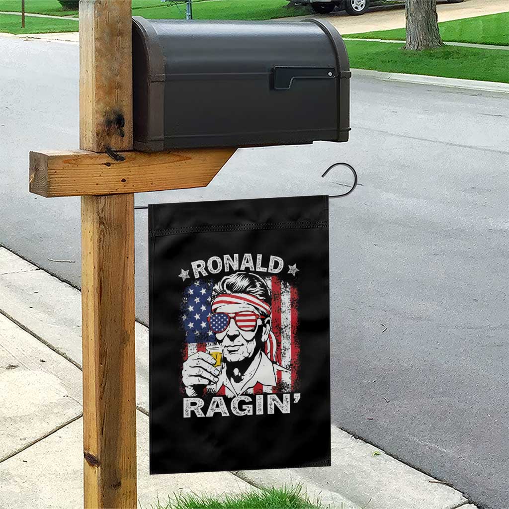 Ronald Reagan Garden Flag 4th of July America Flag Beer TS14 Print Your Wear