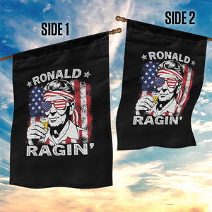 Ronald Reagan Garden Flag 4th of July America Flag Beer TS14 Print Your Wear