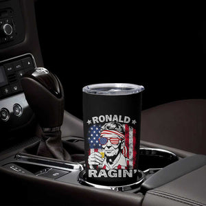 Ronald Reagan Tumbler Cup 4th of July America Flag Beer TS14 Print Your Wear