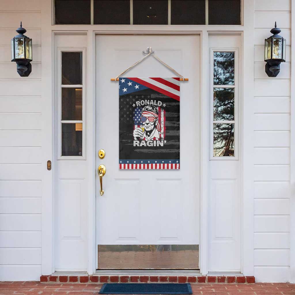 Ronald Reagan Garden Flag 4th of July America Flag Beer TS14 Print Your Wear