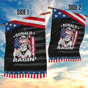 Ronald Reagan Garden Flag 4th of July America Flag Beer TS14 Print Your Wear