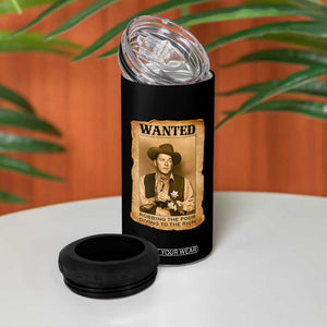 Ronald Reagan Cowboy Retro American President 4 in 1 Can Cooler Tumbler Robbing The Poor GIving To Te Rich TS14 Print Your Wear