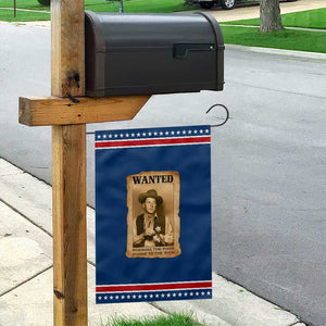 Ronald Reagan Cowboy Retro American President Garden Flag Robbing The Poor GIving To Te Rich TS14 Classic Blue Red Print Your Wear