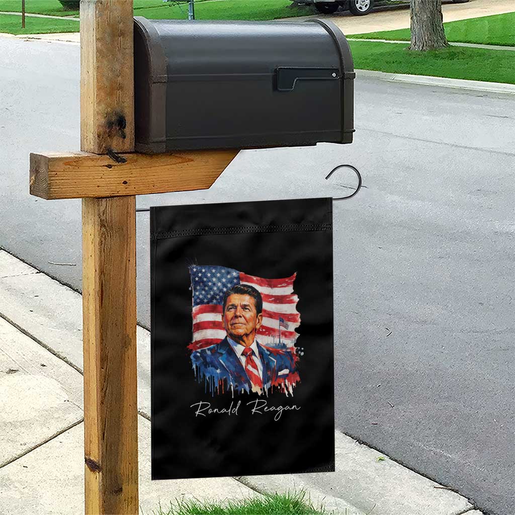 Ronald Reagan Patriotic American Flag President Garden Flag TS14 Print Your Wear