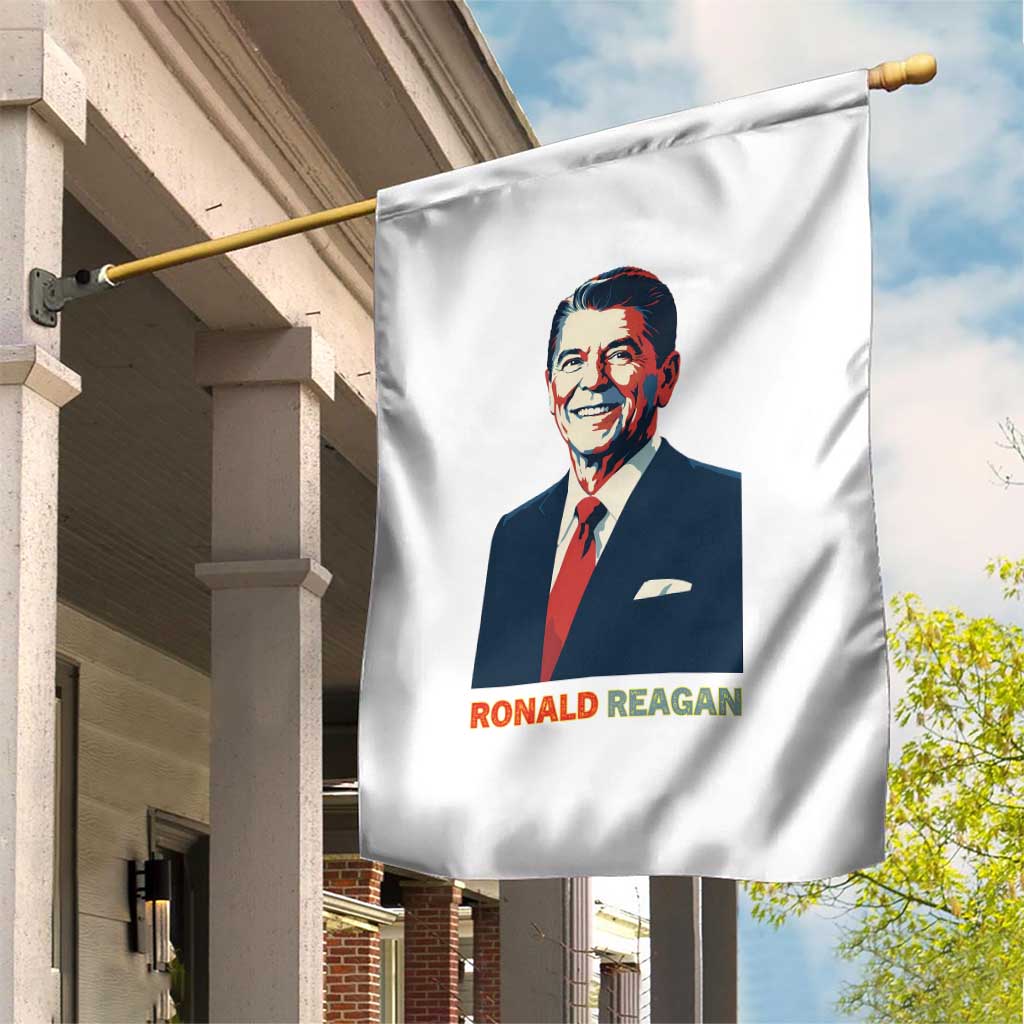 Ronald Reagan Garden Flag American Flag US President TS14 Print Your Wear
