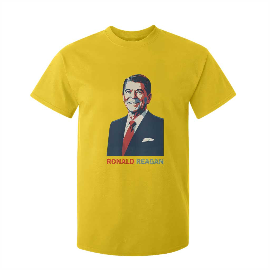 Ronald Reagan T Shirt For Kid American Flag US President TS14 Daisy Print Your Wear