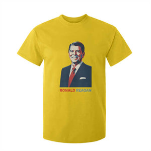 Ronald Reagan T Shirt For Kid American Flag US President TS14 Daisy Print Your Wear