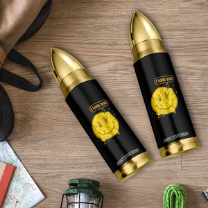 I Hate You Bullet Tumbler Vintage Yellow Happy Smile Face TS14 Print Your Wear