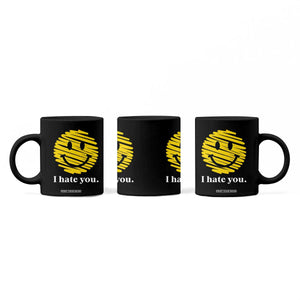 I Hate You Smile Face Meme Coffee Mug Viral Sarcastic Humor TS14 Print Your Wear