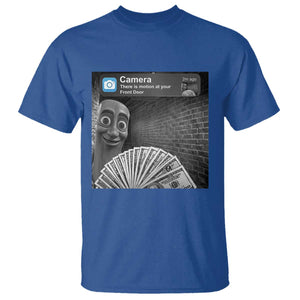 There is Motion at Your Front Door T Shirt Tung Tung Tung Sahur Italian Brainrot Meme TS14 Royal Blue Print Your Wear