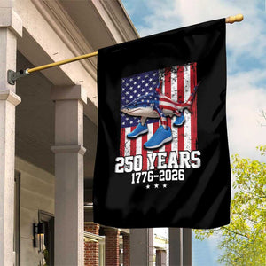 250th America Anniversary Garden Flag Tralalero Tralala Italian Brainrot 4th of July Meme