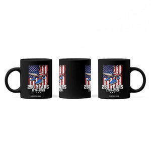 250th America Anniversary Coffee Mug Tralalero Tralala Italian Brainrot 4th of July Meme