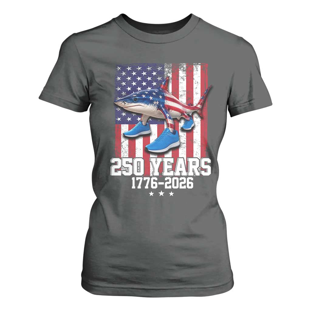 250th America Anniversary T Shirt For Women Tralalero Tralala Italian Brainrot 4th of July Meme