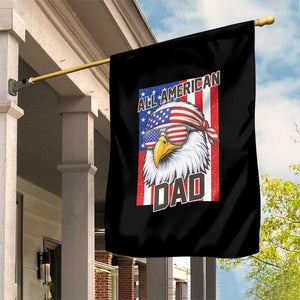All American Dad 4th of July Garden Flag Daddy Eagle USA TS14 Print Your Wear