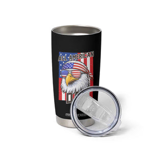 All American Dad 4th of July Tumbler Cup Daddy Eagle USA TS14 Print Your Wear
