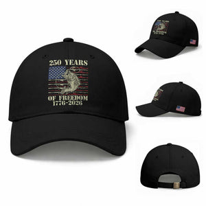 250th Anniversary USA Bass Fishing American Flag Baseball Cap TS14 Baseball Cap Universal Fit Black Print Your Wear