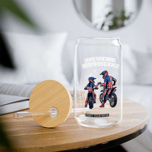 Like Father Daughter Dirt Bike Glass Can Cute Matching Motocross Gift Father's Day TS14 Print Your Wear