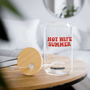 Hot Wife Summer Glass Can Funny Newlywed TS14 Print Your Wear