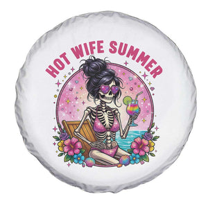 Hot Wife Summer Spare Tire Cover Funny Newlywed Skeleton TS14 Print Your Wear
