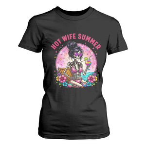 Hot Wife Summer T Shirt For Women Funny Newlywed Skeleton TS14 Black Print Your Wear