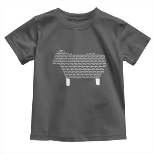 Found Minimalist Sheep Toddler T Shirt Christian Psalm 23 Lamb