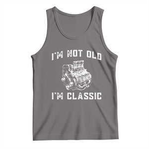 I'm Not Old I'm Classic Tank Top Flathead V8 Engine Silhouette