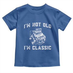 I'm Not Old I'm Classic Toddler T Shirt Flathead V8 Engine Silhouette