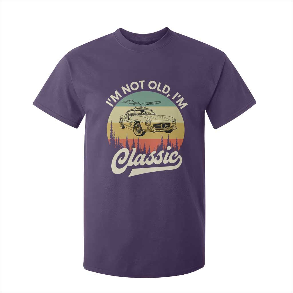 I'm Not Old I'm Classic T Shirt For Kid Retro Sports Car Euro Classic