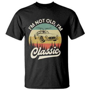 I'm Not Old I'm Classic T Shirt Retro Sports Car Euro Classic