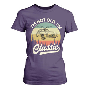 I'm Not Old I'm Classic T Shirt For Women Retro Sports Car Euro Classic