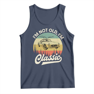 I'm Not Old I'm Classic Tank Top Retro Sports Car Euro Classic