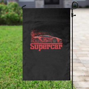 Supercar Exotic Italian Sports Car Graphic Garden Flag