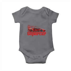 Supercar Exotic Italian Sports Car Graphic Baby Onesie