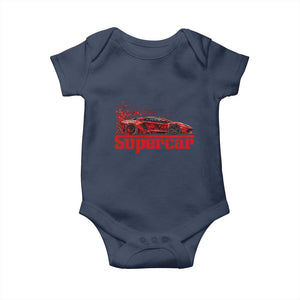Supercar Exotic Italian Sports Car Graphic Baby Onesie
