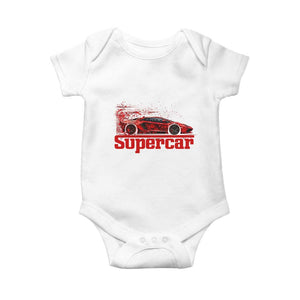 Supercar Exotic Italian Sports Car Graphic Baby Onesie