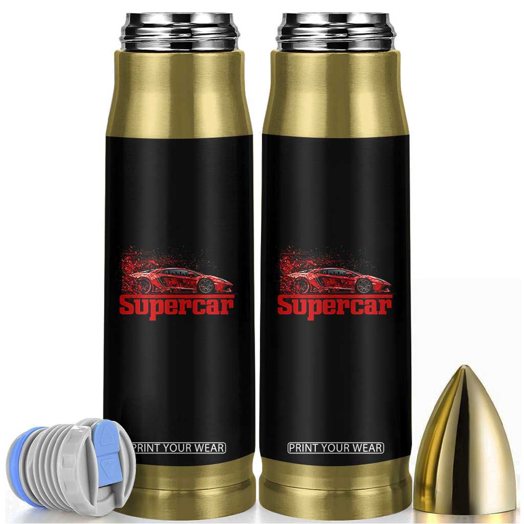 Supercar Exotic Italian Sports Car Graphic Bullet Tumbler