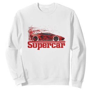 Supercar Exotic Italian Sports Car Graphic Sweatshirt