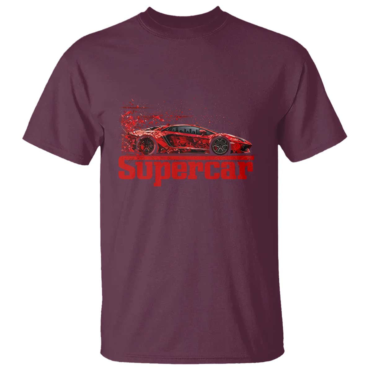 Supercar Exotic Italian Sports Car Graphic T Shirt