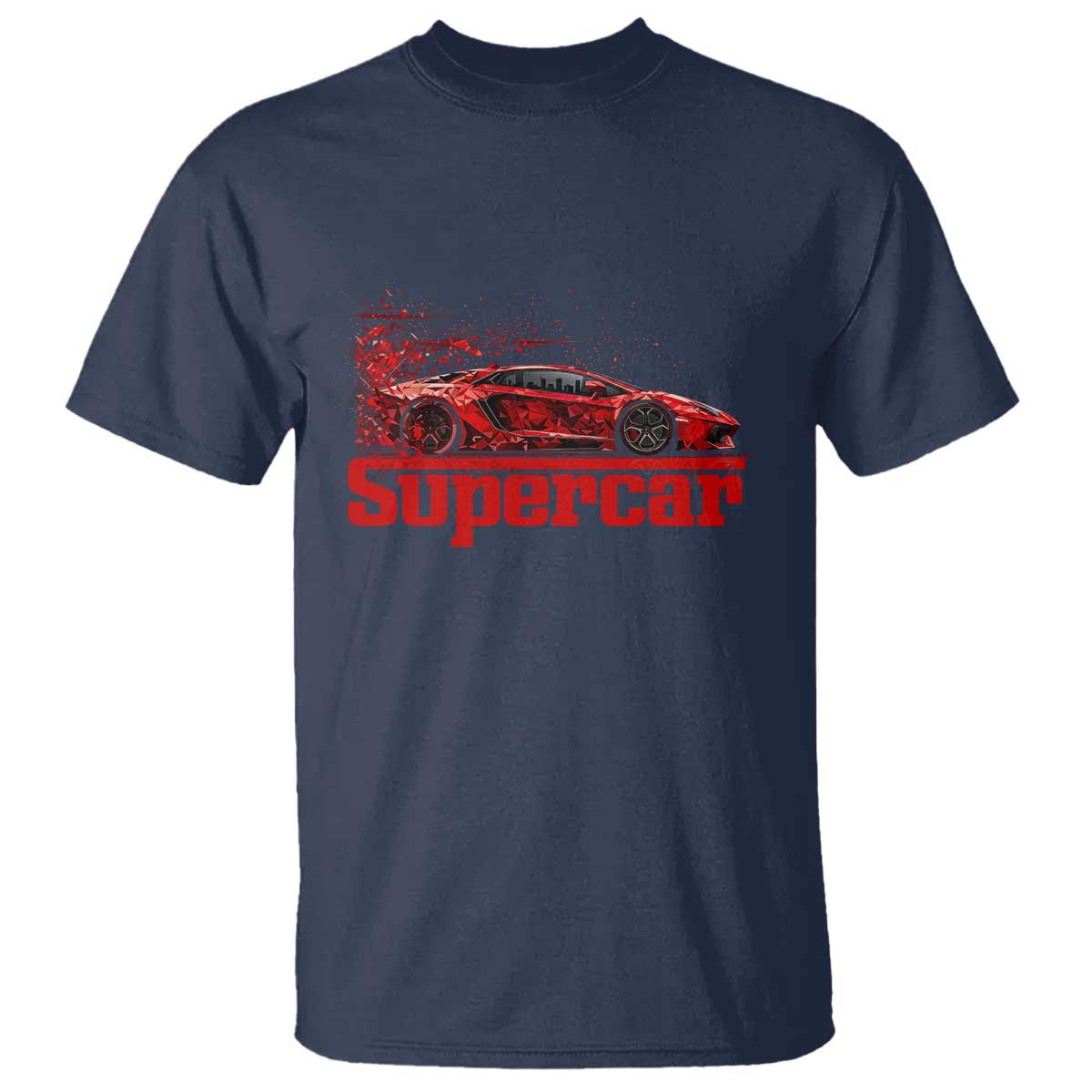 Supercar Exotic Italian Sports Car Graphic T Shirt