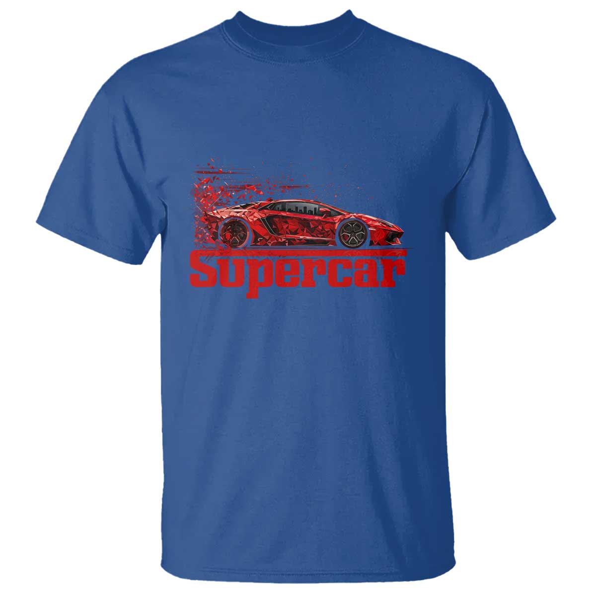Supercar Exotic Italian Sports Car Graphic T Shirt