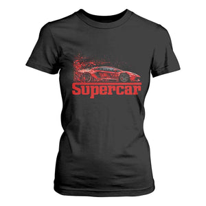 Supercar Exotic Italian Sports Car Graphic T Shirt For Women